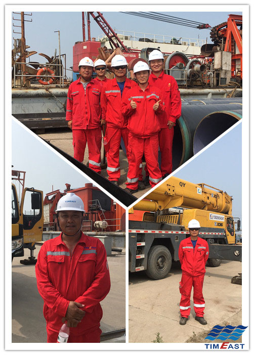 曹妃甸工业区入海排污口工程施工项目举行开工典礼 曹妃甸工业区入海排污口工程施工项目举行开工典礼