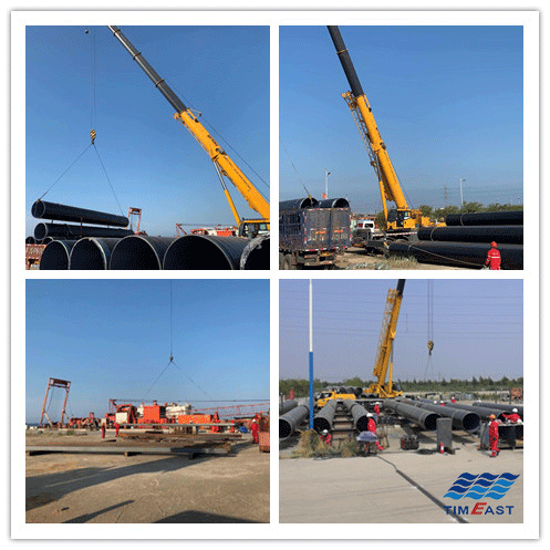 曹妃甸工业区入海排污口工程施工项目举行开工典礼 曹妃甸工业区入海排污口工程施工项目举行开工典礼