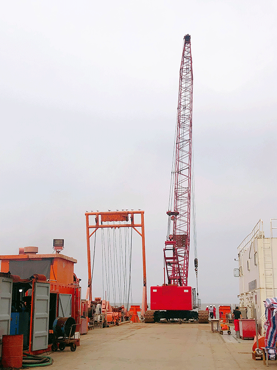 我司总经理视察及慰问月东油田海底电缆裸露治理项目施工现场 我司总经理视察及慰问月东油田海底电缆裸露治理项目施工现场