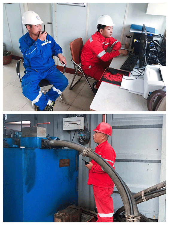 我司总经理视察及慰问月东油田海底电缆裸露治理项目施工现场 我司总经理视察及慰问月东油田海底电缆裸露治理项目施工现场