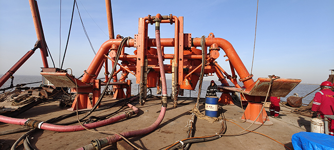 埕海1-1平台海管海缆铺设项目顺利完工! 埕海1-1平台海管海缆铺设项目顺利完工!