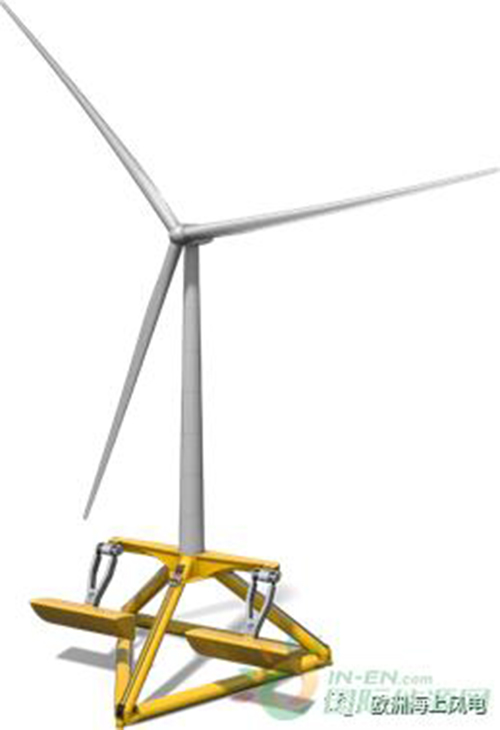 超简洁设计,浮式风电 波浪能! 超简洁设计,浮式风电 波浪能!