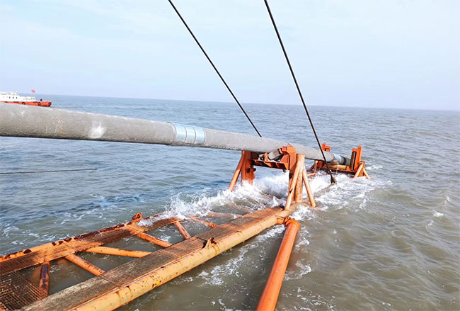 冀东南堡1-29储气库先导试验地面工程注采集输管道项目铺管船施工项目顺利成交并正式开工! 冀东南堡1-29储气库先导试验地面工程注采集输管道项目铺管船施工项目顺利成交并正式开工!