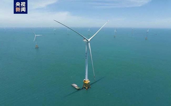 全球首台16兆瓦超大容量海上风电机组并网发电 全球首台16兆瓦超大容量海上风电机组并网发电