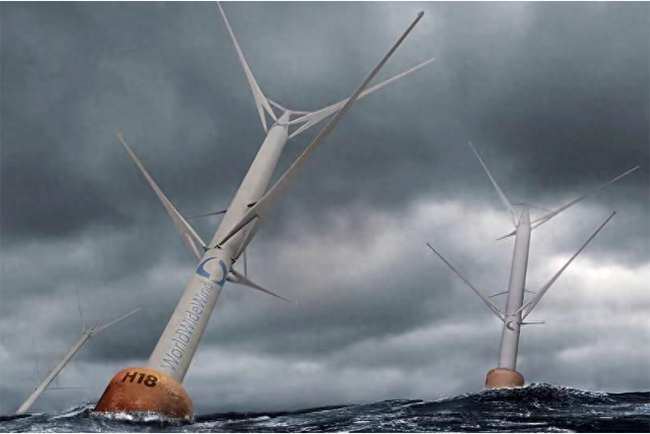 单机功率40MW,发电效率翻倍,海上风电革命性创新 单机功率40MW,发电效率翻倍,海上风电革命性创新