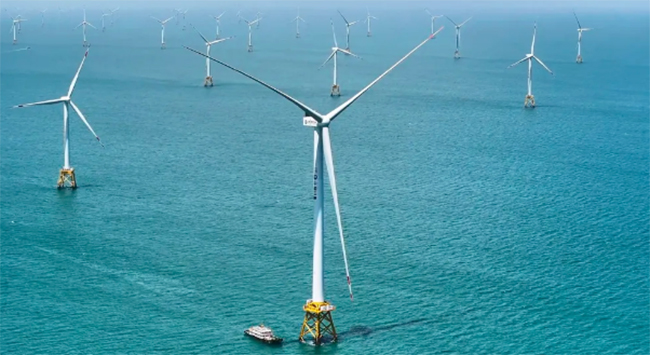 单机功率40MW,发电效率翻倍,海上风电革命性创新 单机功率40MW,发电效率翻倍,海上风电革命性创新