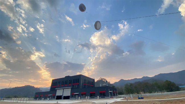 国内首个高空风能发电示范项目在安徽绩溪成功发电 国内首个高空风能发电示范项目在安徽绩溪成功发电