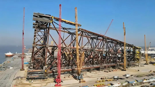 海洋工程中,导管架的数字孪生实施方案 海洋工程中,导管架的数字孪生实施方案