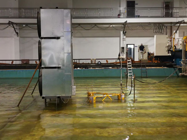 全球首座风渔融合浮式平台投产发电 全球首座风渔融合浮式平台投产发电