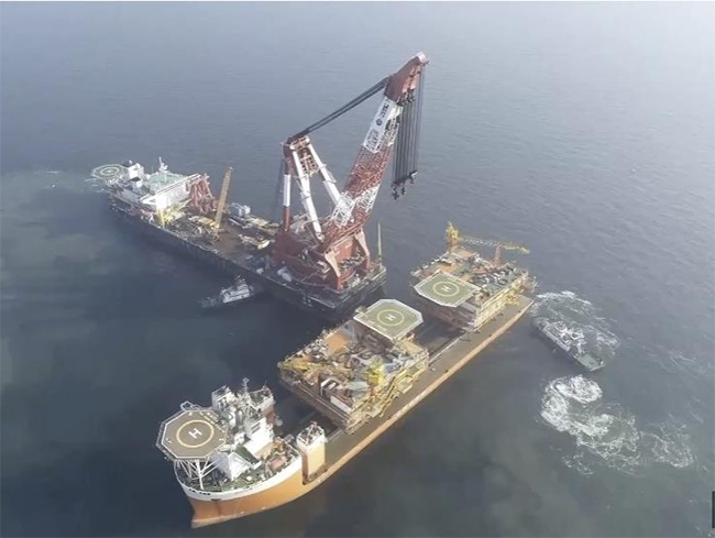 我国最大规模海上油田群岸电工程项目全面竣工 我国最大规模海上油田群岸电工程项目全面竣工