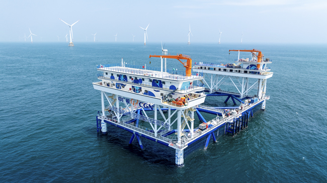 中广核“伏羲一号”获中国船级社(CCS)颁发国内首份风渔融合网箱平台入级证书 中广核“伏羲一号”获中国船级社(CCS)颁发国内首份风渔融合网箱平台入级证书