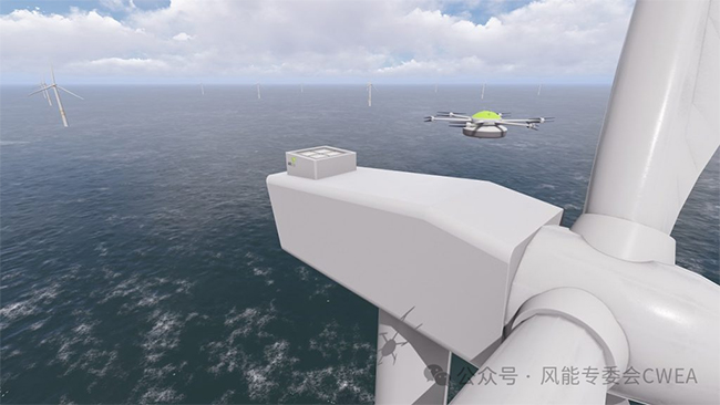 欧洲海上风电场测试AI货运无人机 欧洲海上风电场测试AI货运无人机