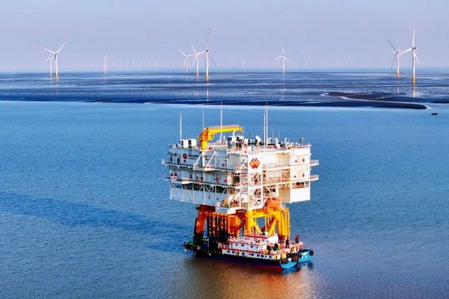 我国首个中外合资海上风电项目发电量突破60亿度 我国首个中外合资海上风电项目发电量突破60亿度