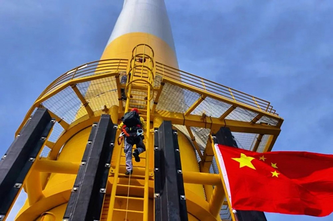 我国首个中外合资海上风电项目发电量突破60亿度 我国首个中外合资海上风电项目发电量突破60亿度