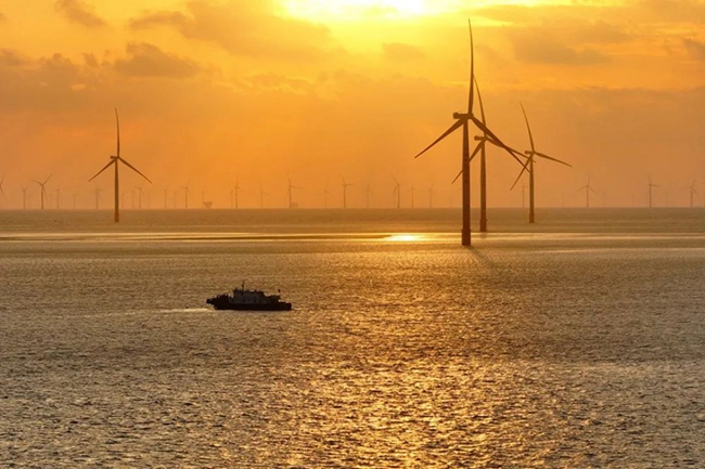 我国首个中外合资海上风电项目发电量突破60亿度 我国首个中外合资海上风电项目发电量突破60亿度