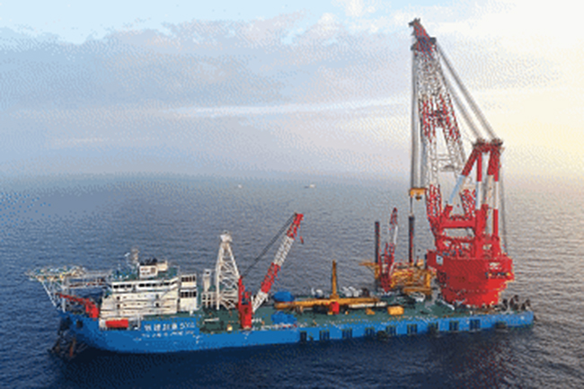 双“舰”合璧!港航局实现海上风电全流程自主化施工 双“舰”合璧!港航局实现海上风电全流程自主化施工