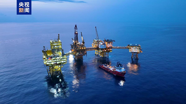 我国首个深水高压气田“深海一号”二期项目全面投产 我国首个深水高压气田“深海一号”二期项目全面投产