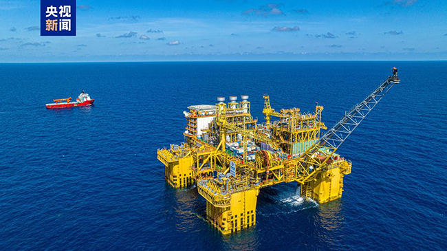 我国首个深水高压气田“深海一号”二期项目全面投产 我国首个深水高压气田“深海一号”二期项目全面投产