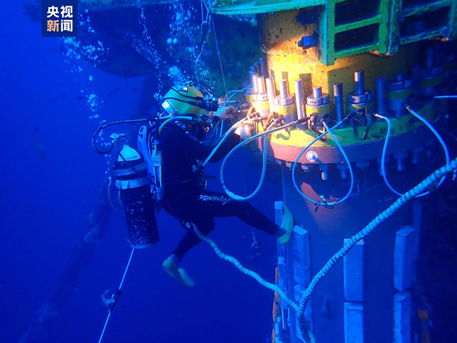 我国首个深水高压气田“深海一号”二期项目全面投产 我国首个深水高压气田“深海一号”二期项目全面投产