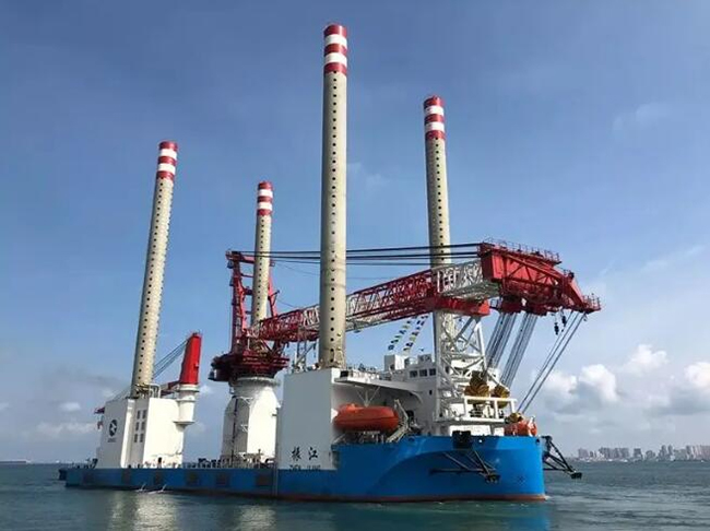 科普|什么是风电安装船? 科普|什么是风电安装船?