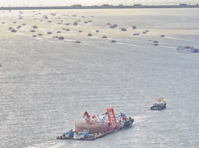 这艘铺缆船启航,助力中国离岸最远海上风电项目! 这艘铺缆船启航,助力中国离岸最远海上风电项目!